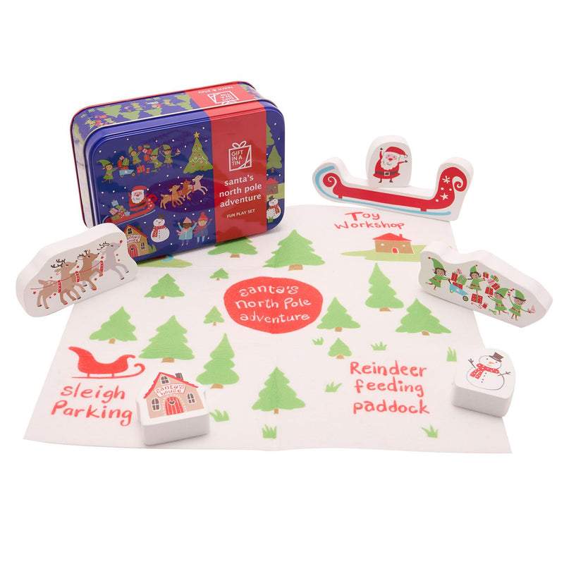 Apples To Pears - Learn & Play - Gift In A Tin - Santa&