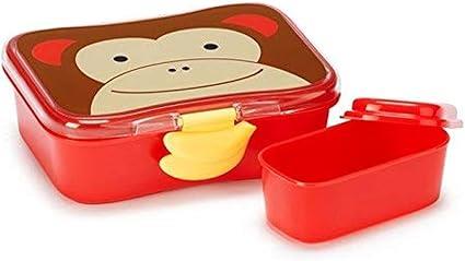 Skip Hop Children s Packed Lunch Box Zoo Red Brown Monkey MadMolly