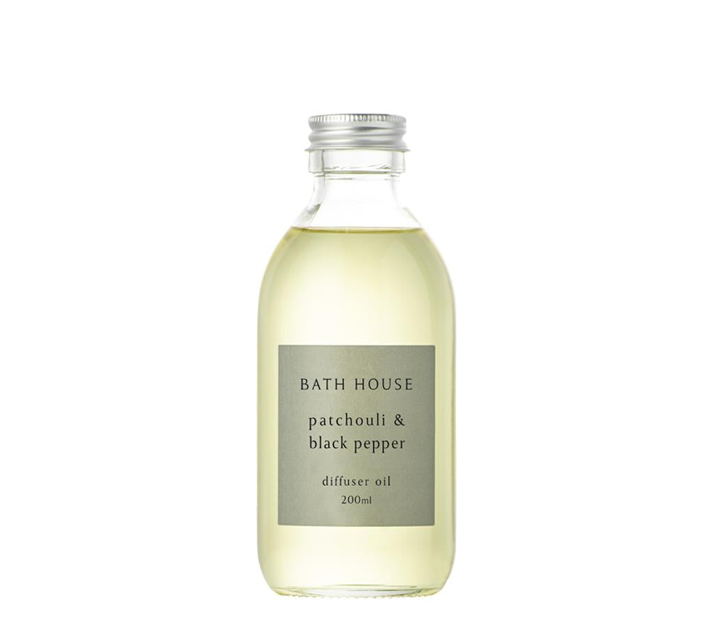 Bath House - Patchouli & Black Pepper - Room Diffuser Refill 200ml ...