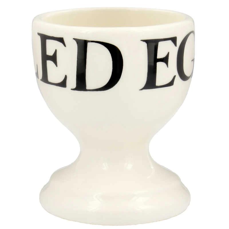 Emma Bridgewater - Egg Cup - Sold Individually - Black Toast/Boiled Egg