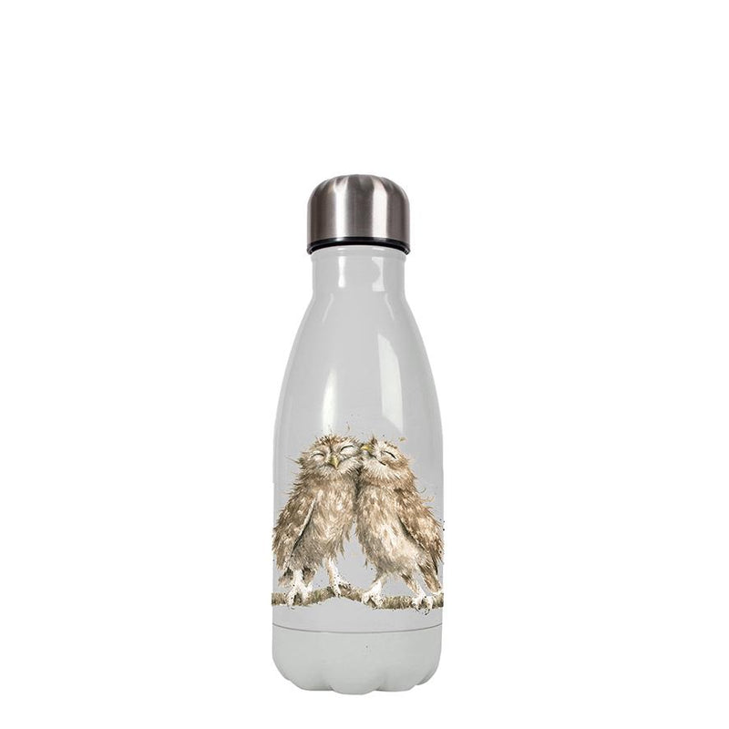 Owls - Reusable Isotherm Water Bottle - Small - 260ml - Wrendale Designs