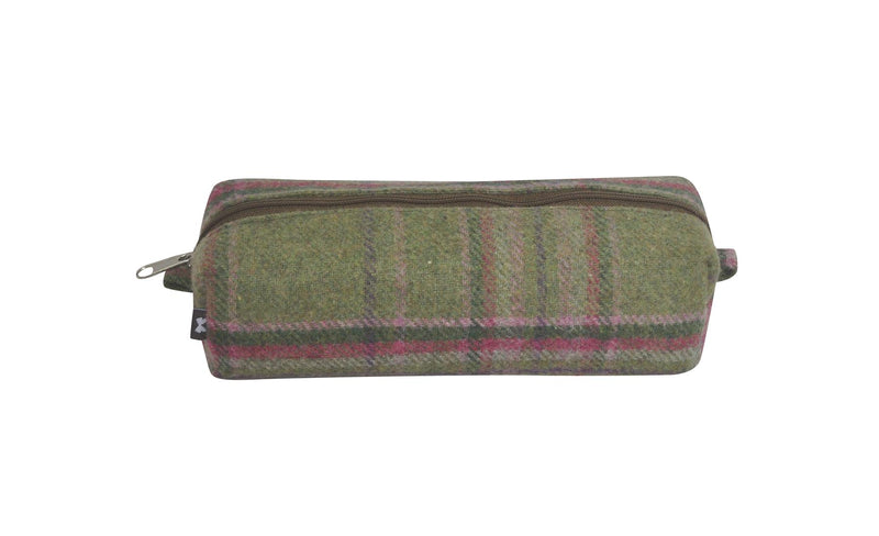 Earth Squared - Pencil/Make Up Brush Case - Tweed Wool - Moorland - 18x6x6cms