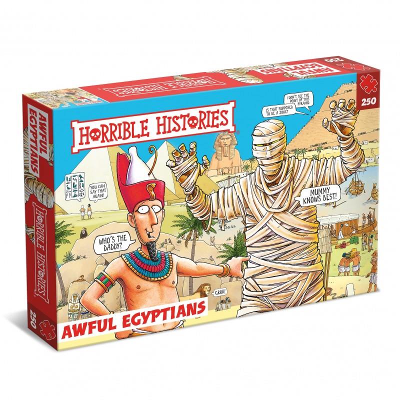 Horrible Histories - 250 Piece Jigsaw Puzzle - Awful Egyptians 5500 BC - 30 BC