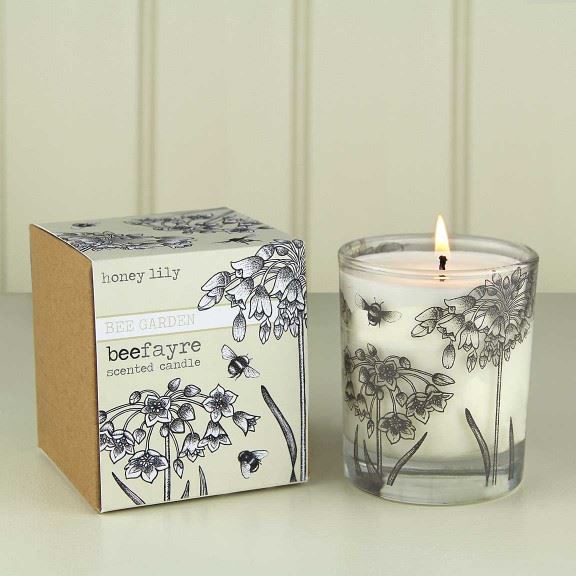 Beefayre Bee Garden - Honey Lily - Scented Candle - 20cl/50hours