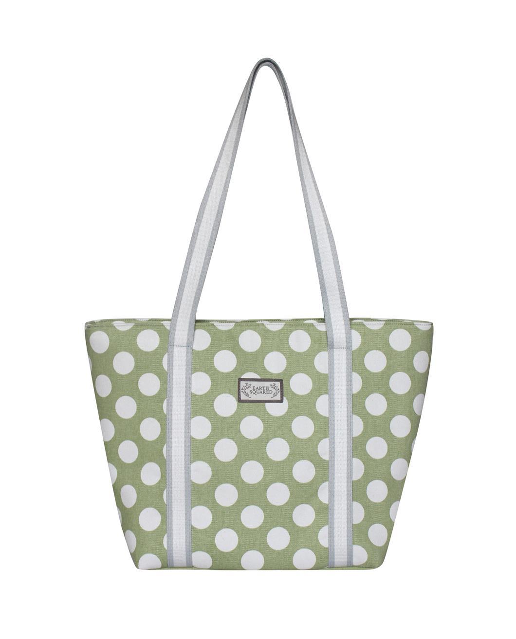 'All Squared Up' Tote - Natural