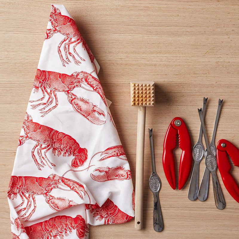 Thornback & Peel - 100% Cotton - Tea Towel - 47 x 77cms - Lobsters