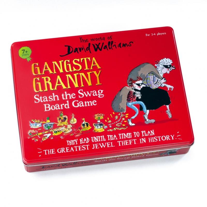 David Walliams - Gangsta Granny - Stash The Swag Board Game