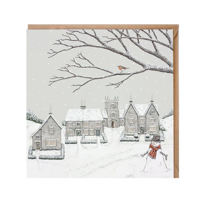 Country Christmas - Christmas Card Box Set - 8 Luxury Cards & Envelopes - Sally Swannell