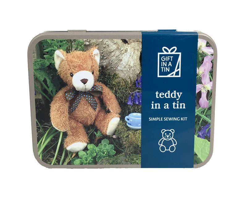 Apples To Pears - Craft - Gift In A Tin - Sew Me Up Teddy In A Tin - Travel Bear