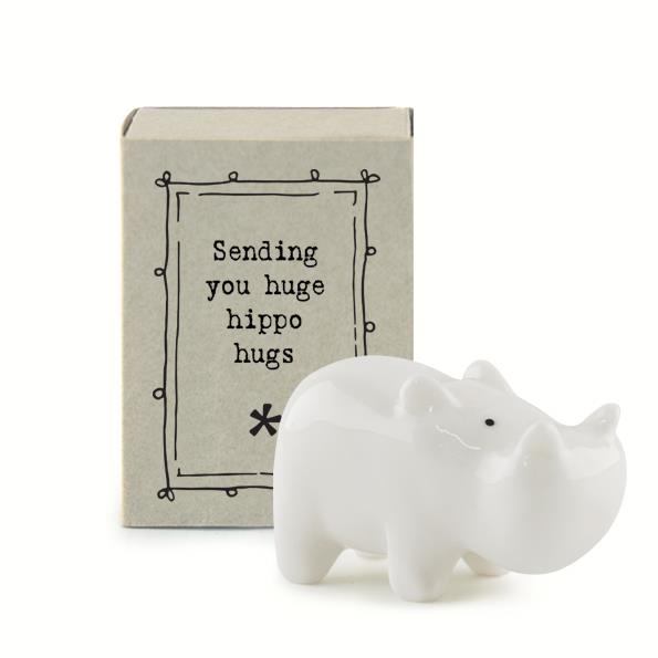 Matchbox - Little Hippopotamus - Sending You Huge Hippo Hugs - East Of India