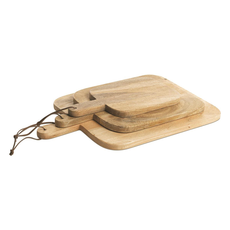 Niju Chopping Board - Natural Mango Wood - 3 Sizes Available - Nkuku