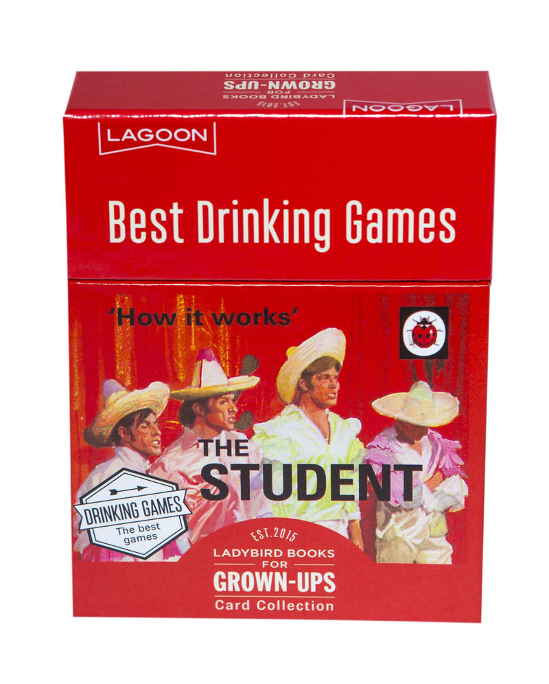 Ladybird Books For Grown Ups - The Student - Best Drinking Games - Lagoon Group
