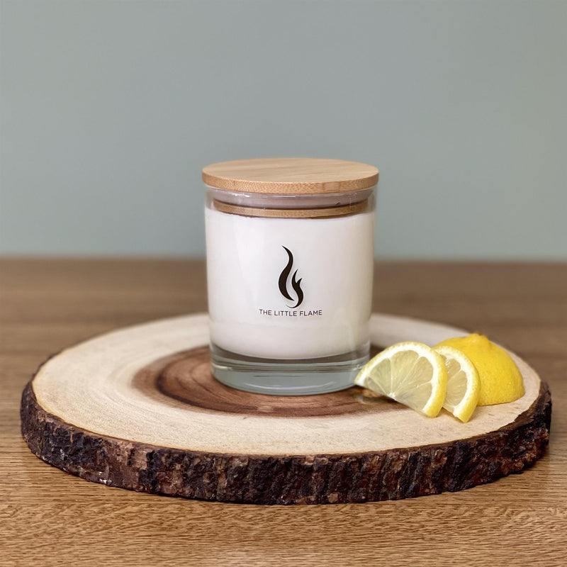 The Little Flame - Pure Soy Candle 210g/40hrs Burn Time - Clary Sage & Lemon
