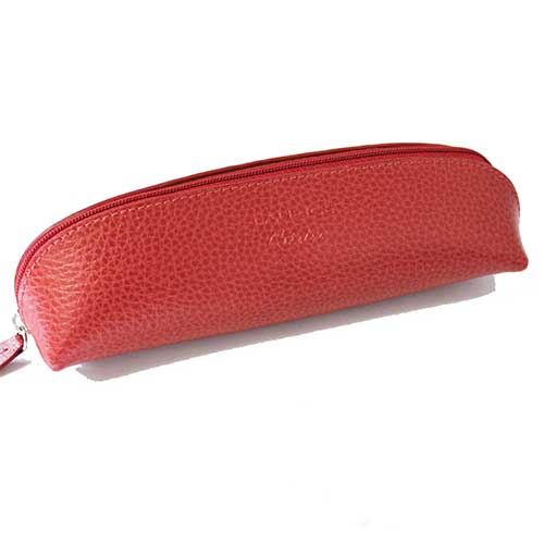 Leather Pencil/Spectacle/Make-Up Case by Laurige - Various Colours
