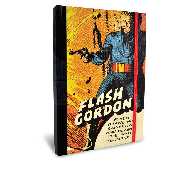 Flash Gordon Chunky Hardback A5 Journal - 100 Lined Pages - Portico Designs