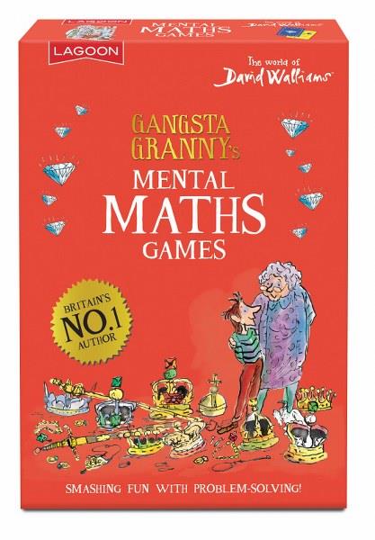 David Walliams - Educational Games - Mental Maths, Times Tables, Wonderful Words - Sold Individually or Set of 3