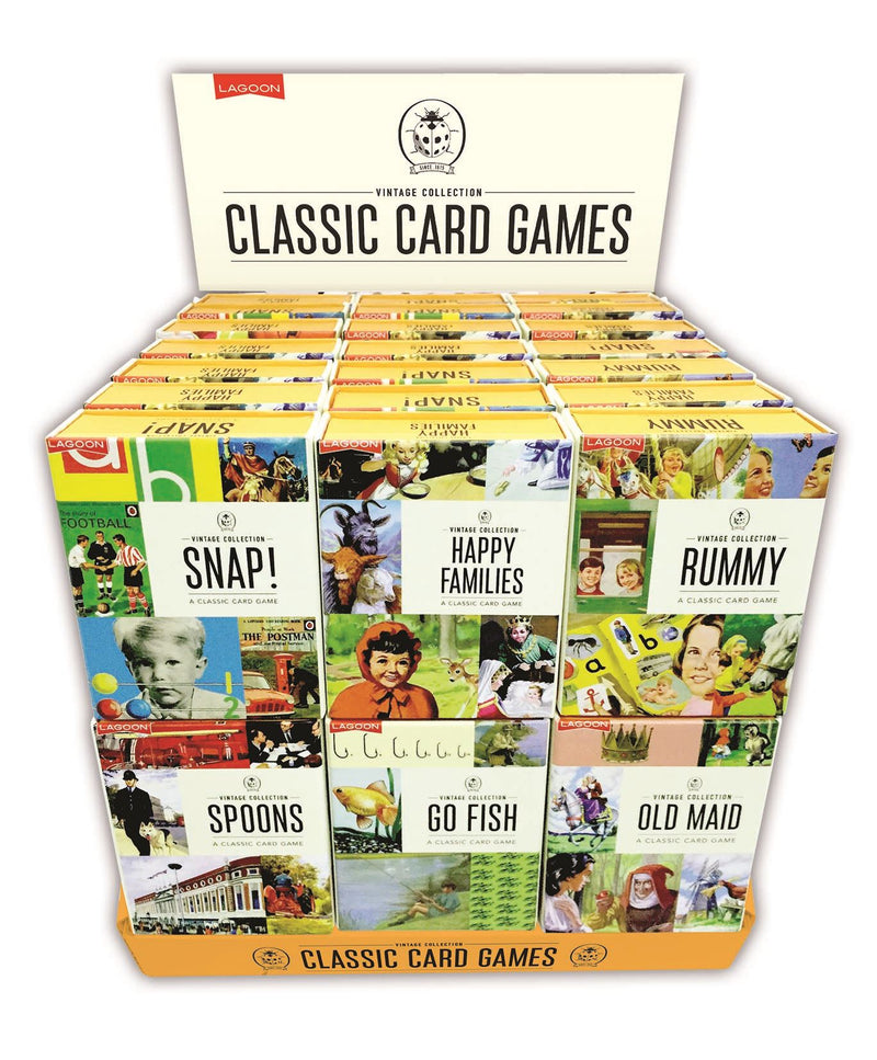 Ladybird Vintage Collection - Classic Card Games - Sold Individually/6 Designs Available