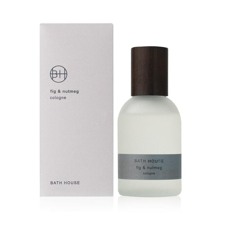 Bath House - Spanish Fig & Nutmeg - Cologne 100ml - Warming Nutmeg, Seductive Fig