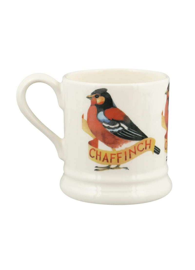 Emma Bridgewater - Half Pint Mug (300ml/1/2pt) - 9.3x8.2cms - Birds - Chaffinch
