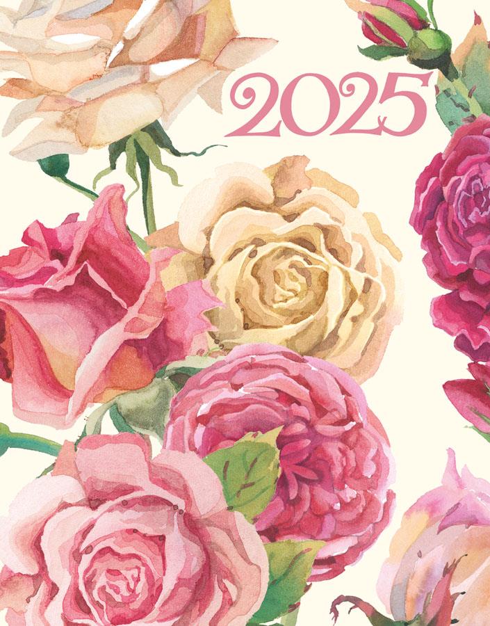 Emma Bridgewater - 2025 Week To View Hardback Engagement Diary - Roses