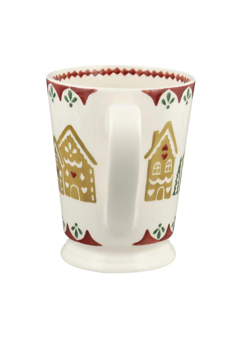 Emma Bridgewater - Large Cocoa Mug (430ml) - 13x14x10cms - Christmas Gingerbread Houses