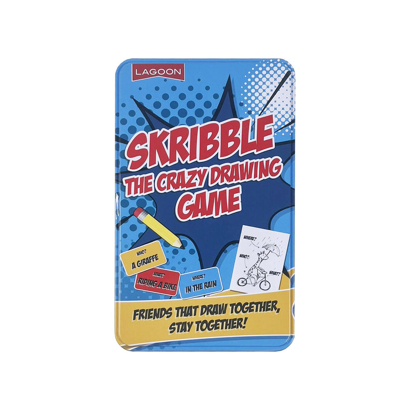 Skribble - The Crazy Drawing Game In A Tin - Lagoon Group