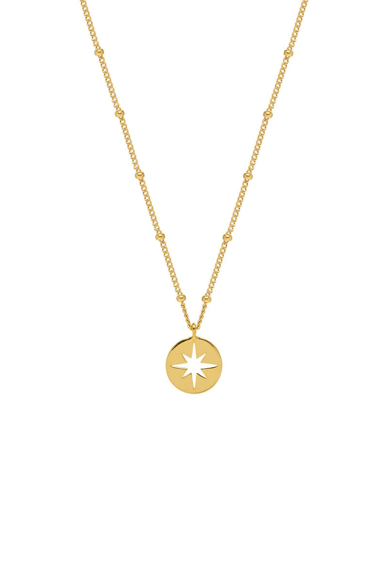 Starburst Necklace - Gold Plated - Bright Star - Estella Bartlett