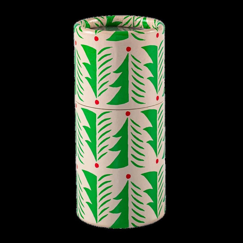 Christmas Trees/Conifers Match Cylinder (CLM005) - 80 Luxury Safety Matches - Archivist