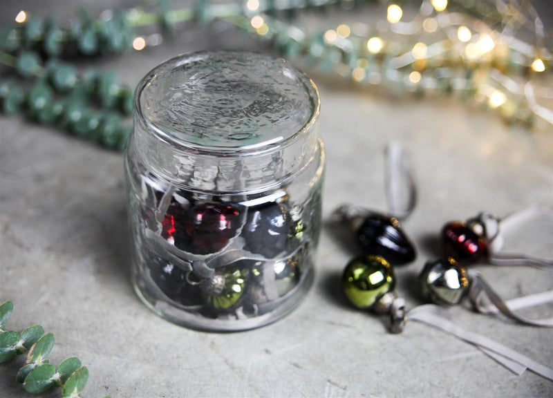 Adisa Baubles Jar - Mixed Colours - Set of 16 - AJ0201 - Nkuku