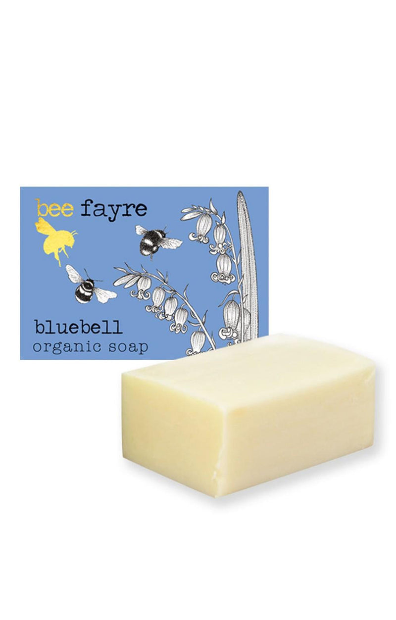 Beefayre - Bee Free - Bluebell - Triple Milled Organic Soap - 100g