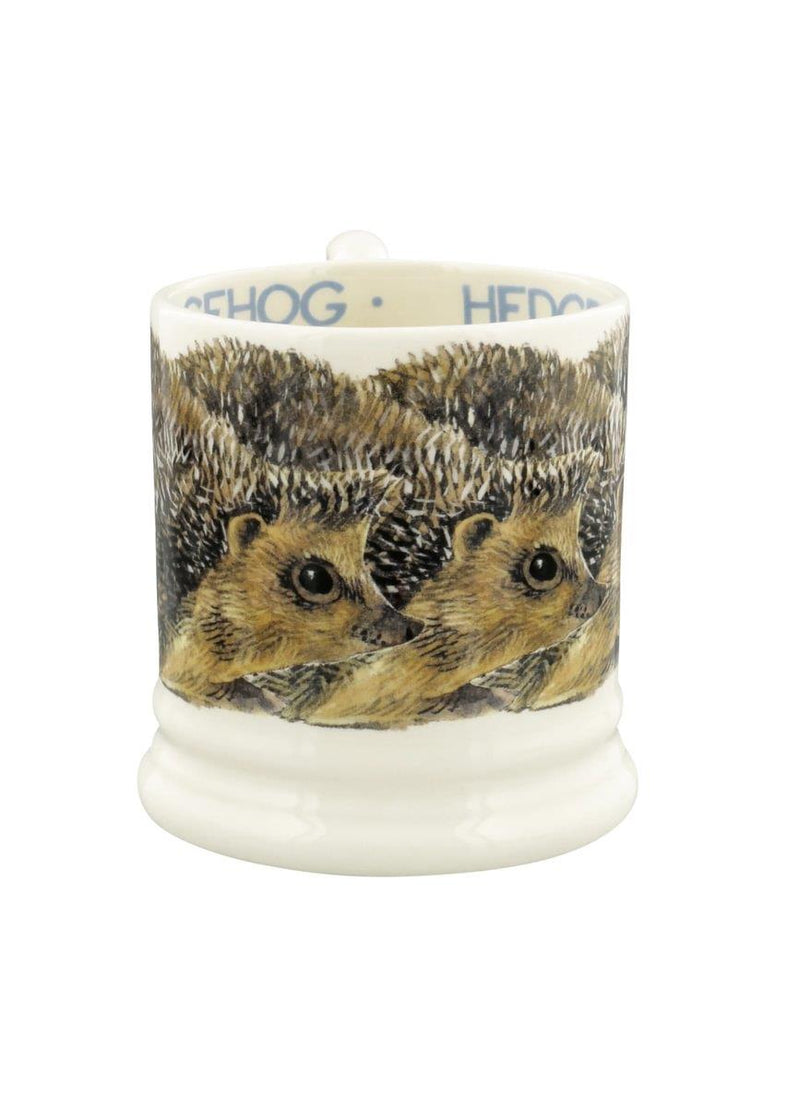 Emma Bridgewater - Half Pint Mug (300ml/1/2pt) - 9.3x8.2cms - Small Creatures - Hedgehogs
