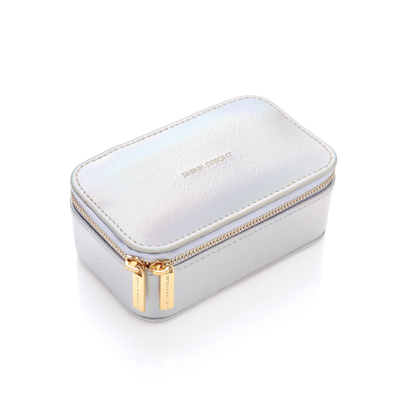 Mini Jewellery Box/Case - Iridescent/Shine Bright - 13x5x8.5cms - Estella Bartlett