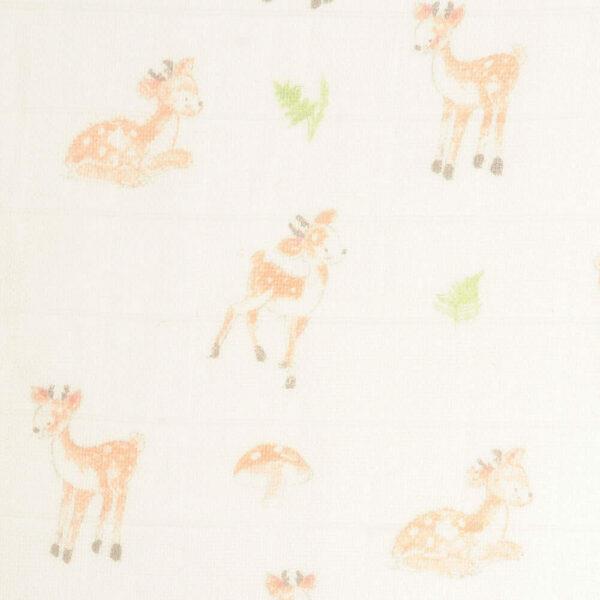 Muslins - Cuddly Animals - Pack of 3/70x70cms - Suitable From Birth - Ziggle