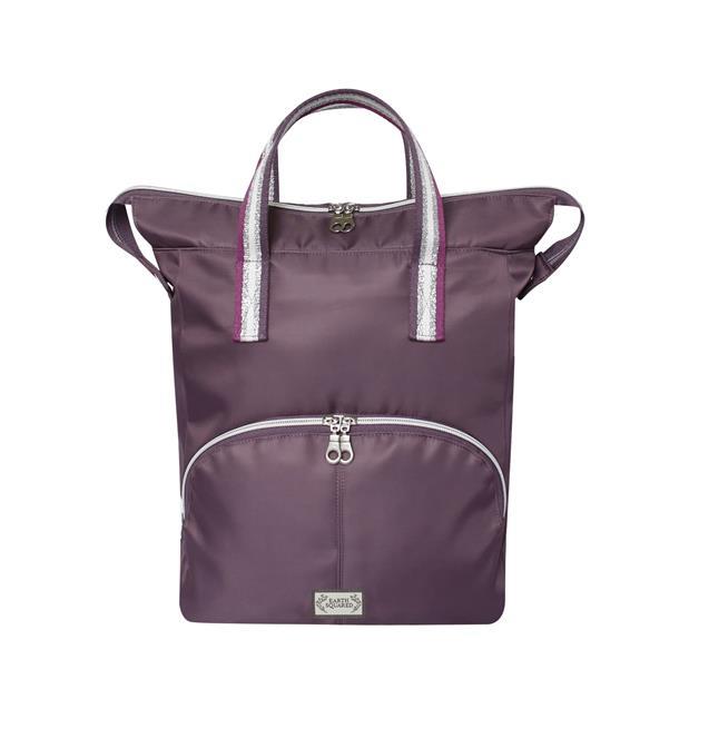 Earth Squared - Ellie Voyage Backpack - Arctic Dust/Purple - 33x36x10cms