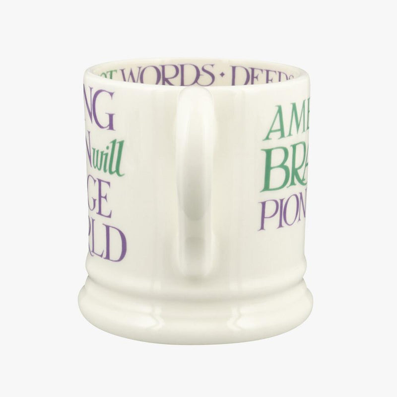 Emma Bridgewater - Half Pint Mug (300ml/1/2pt) - 9.3x8.2cms - Purple Toast - Wonderful Dad