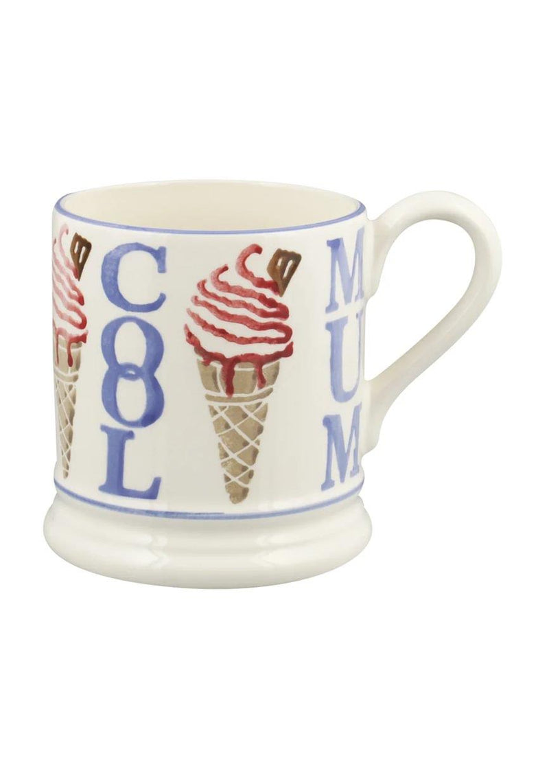 Emma Bridgewater - Half Pint Mug (300ml/1/2pt) - 9.3x8.2cms - Cool Mum