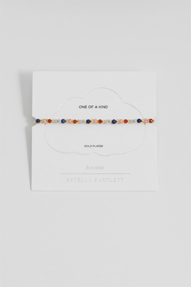 Amelia Bracelet - Mixed Coloured Glass - One Of A Kind - Estella Bartlett
