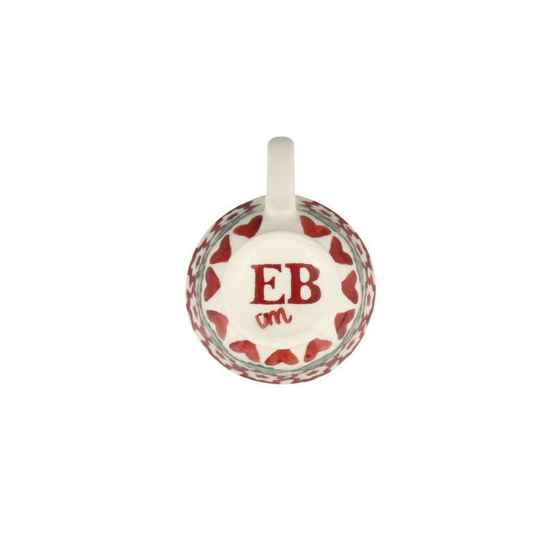 Emma Bridgewater - Christmas Tree Decoration - Boxed - Tiny Tea Cup - Christmas Joy