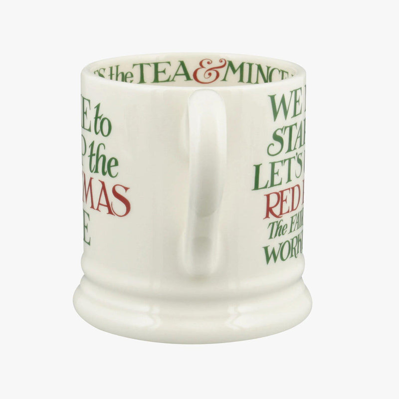 Emma Bridgewater - Half Pint Mug (300ml/1/2pt) - 9.3x8.2cms - Christmas Toast & Marmalade - Christmas Tree