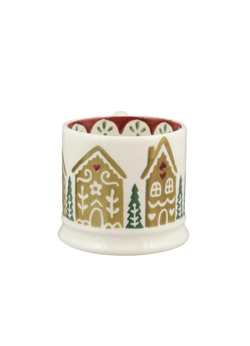 Emma Bridgewater - Small Mug (175ml) - 7.3x7.2cms - Christmas Gingerbread Houses
