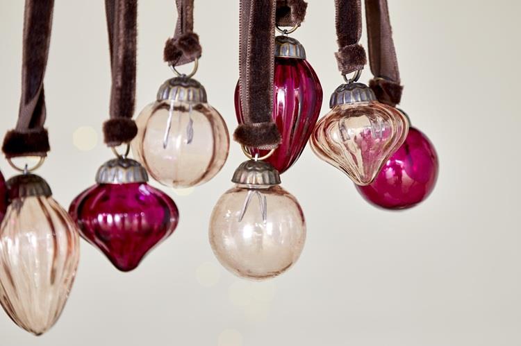 Adisa Baubles Jar - Ruby & Copper - Set of 16 - AJ1401 - Nkuku