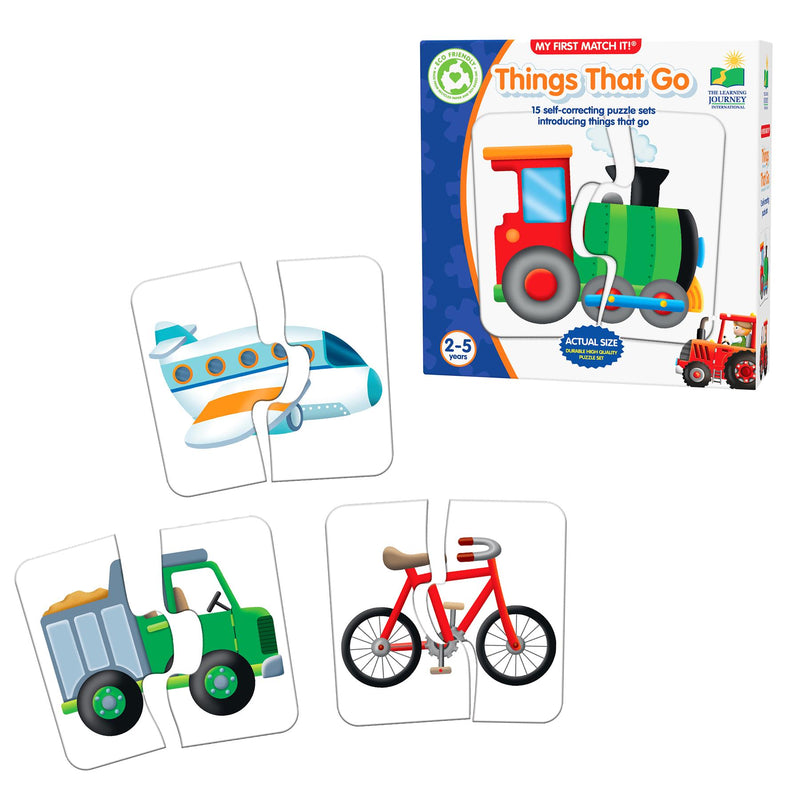 The Learning Journey - My First Match It! - Counting - 15 Puzzle Sets - 18 months