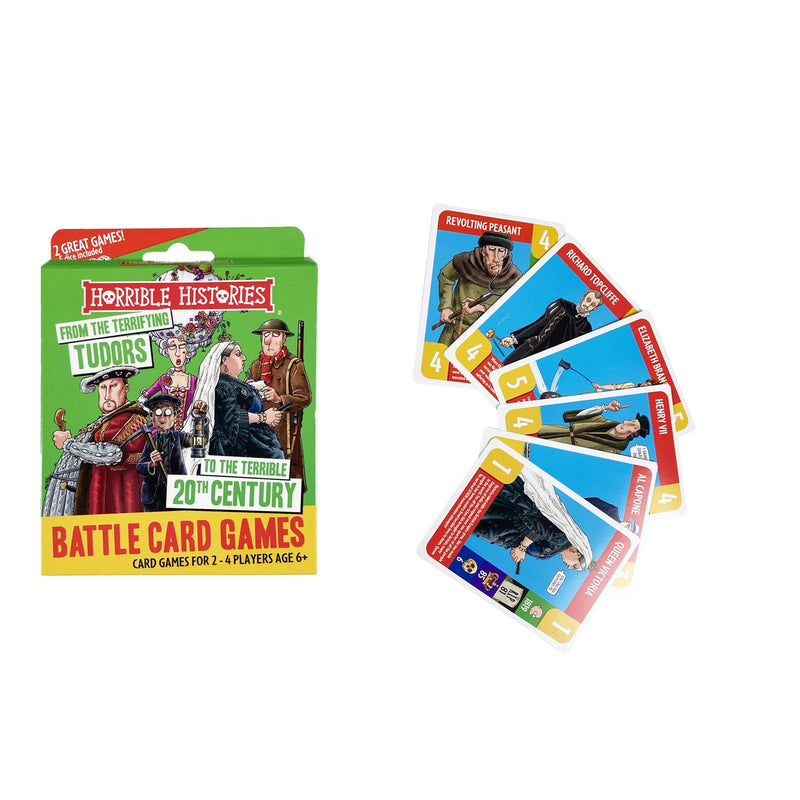 Horrible Histories - Battle Card Games - Terrifying Tudors To The Terrible 20th Century