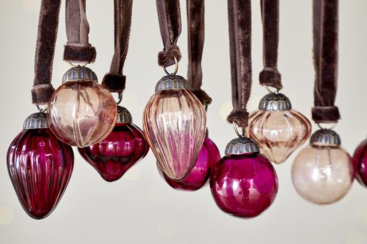 Adisa Baubles Jar - Ruby & Copper - Set of 16 - AJ1401 - Nkuku