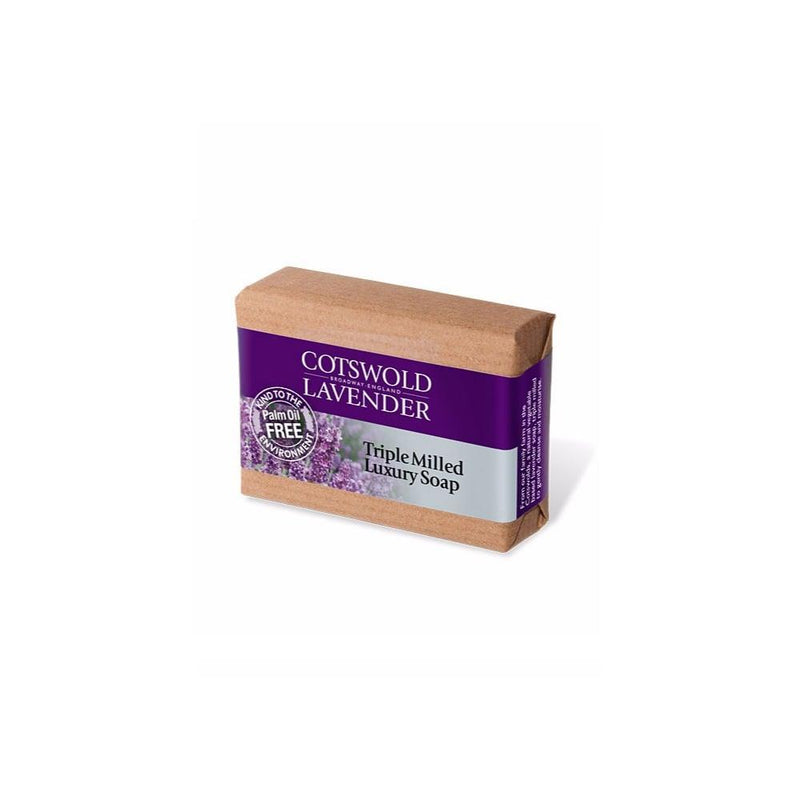 Cotswold Lavender - Triple Milled Luxury Soap Bar- 200ml