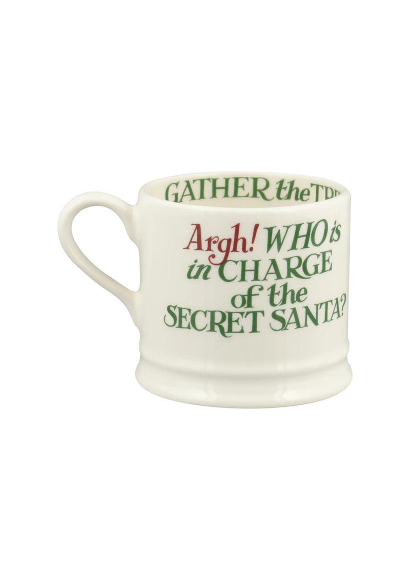 Emma Bridgewater - Small Mug (175ml) - 7.3x7.2cms - Christmas Toast & Crackers