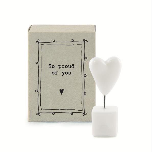 Matchbox - Love Heart - So proud of you - East Of India