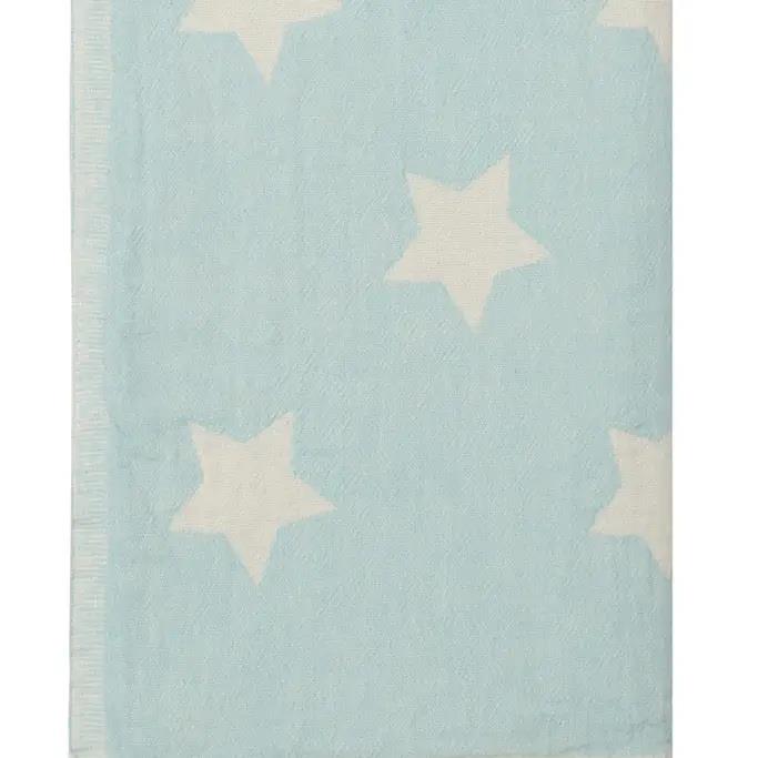 Stars Hammam Large Towel - Mint Green - Ailera - 90 x 160cms