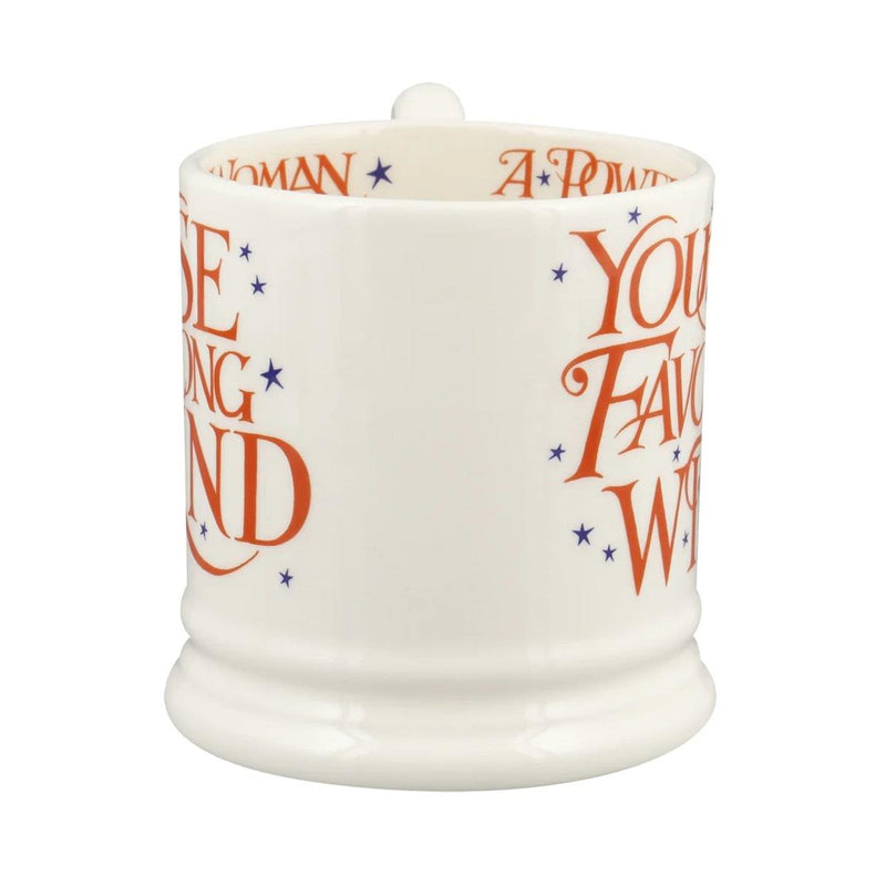 Emma Bridgewater - Half Pint Mug (300ml/1/2pt) - 9.3x8.2cms - Halloween Toast & Marmalade - Favourite Witch
