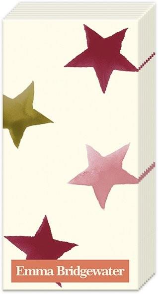 Emma Bridgewater - 10 x Pocket Tissues - Stargazer Lily Star